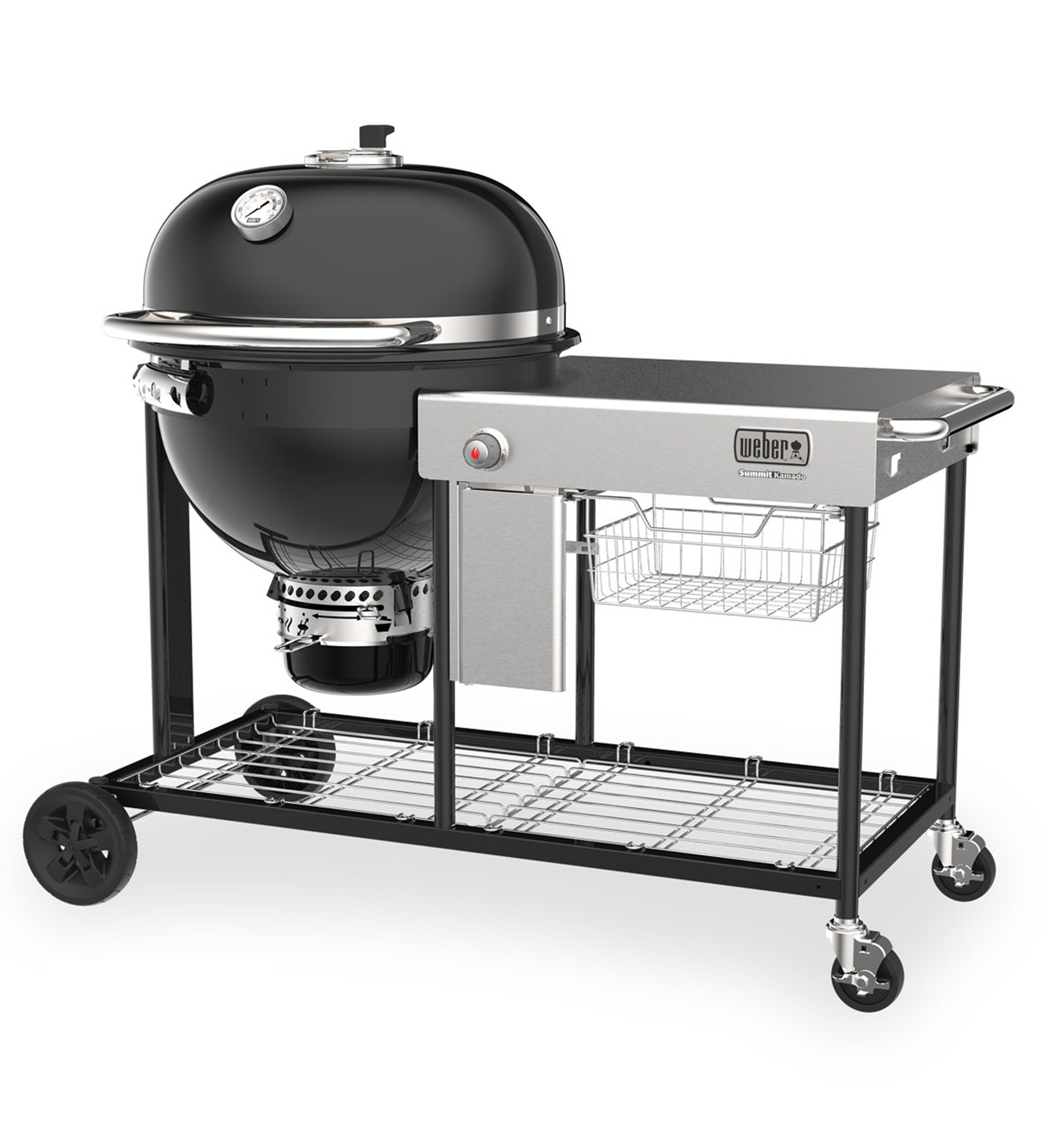 Угольный гриль Weber Summit Kamado S6 Grill Center — купить в Барнауле