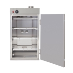 КОМПЛЕКТ ДЛЯ ХОЛОДНОГО И ГОРЯЧЕГО КОПЧЕНИЯ: Емкость для копчения «Супер» + Hobbi Smoke 2.0+ + Охладитель дыма (вид b)