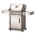 Газовый гриль Napoleon Rogue 425 SE (стальной, с ИК горелкой 3/3) (вид b)