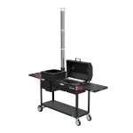 Комплект печь-мангал Grillver Искандер-400 Комфорт Эйр с решеткой из нержавеющей стали (вид a)