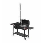 Комплект печь-мангал Grillver Искандер-400 Комфорт Эйр с чугунной решеткой (вид b)