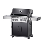 Газовый гриль Napoleon Rogue 525 SE (черный, с ИК горелкой 3/3) (вид b)